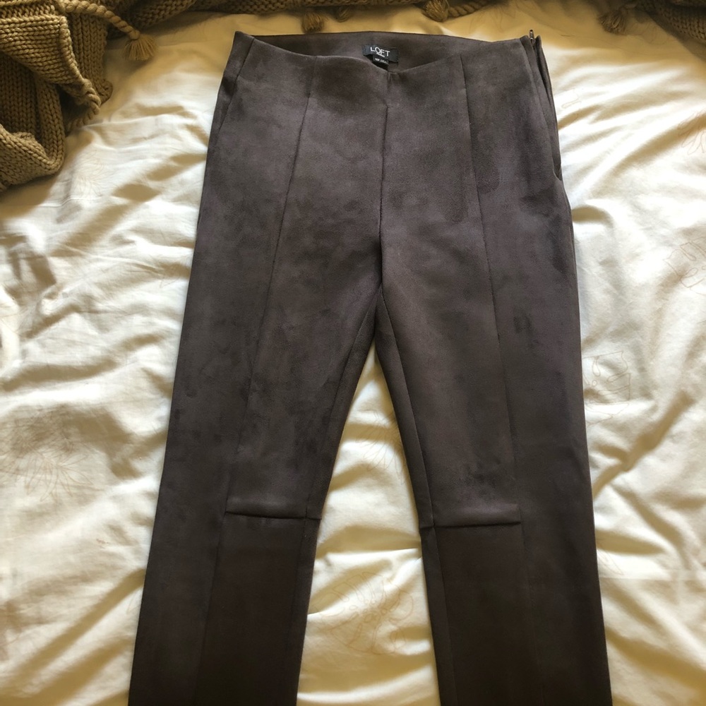 Suede brown pants!